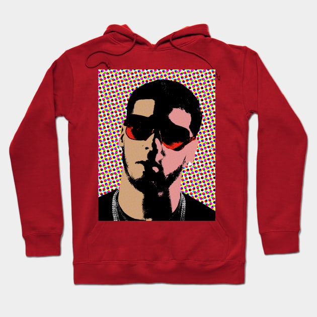 anuel aa style pop art Hoodie by soundofpopart